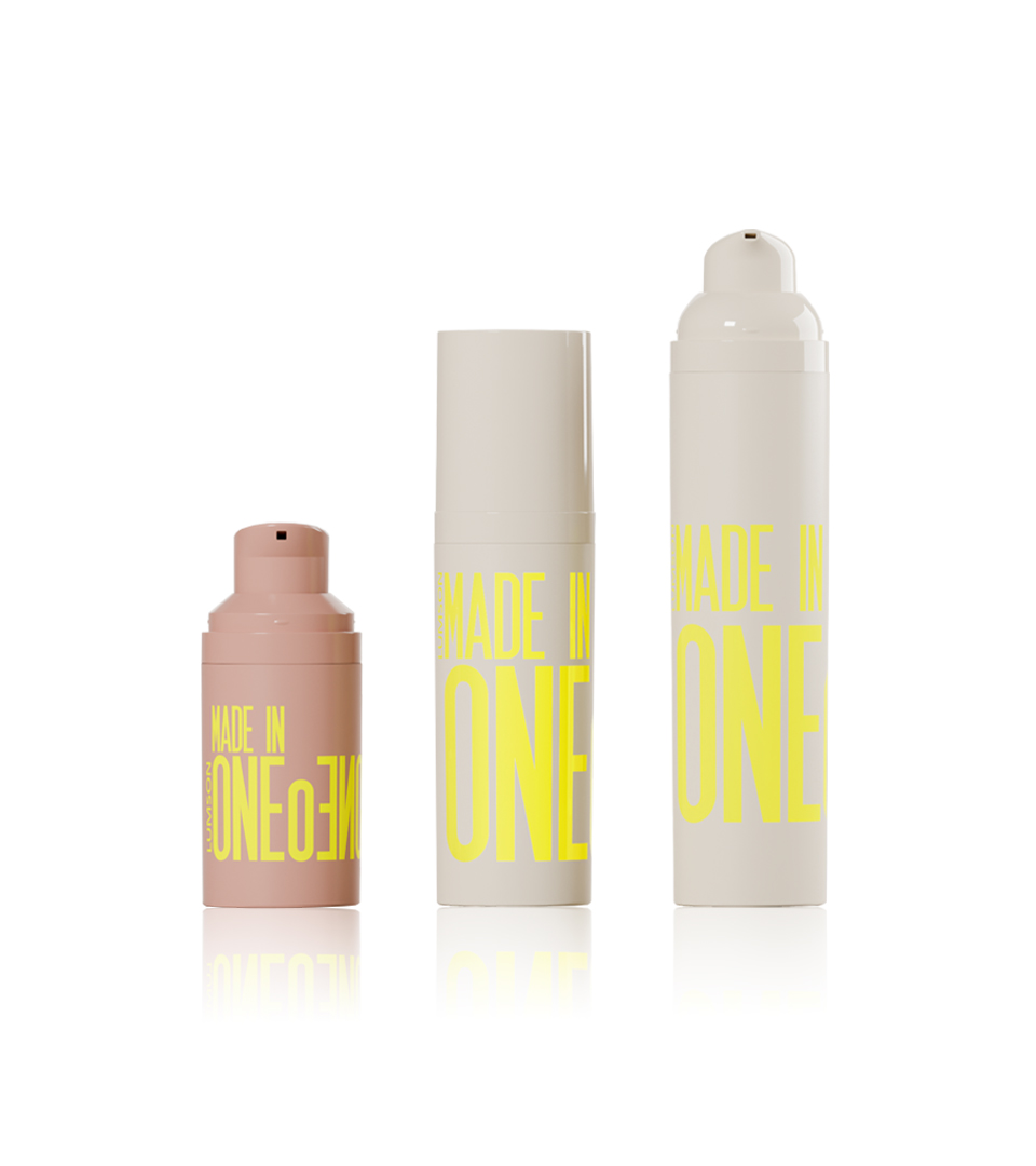 ONE O ONE: flaconi airless 15ml/30ml/50ml - Lumson