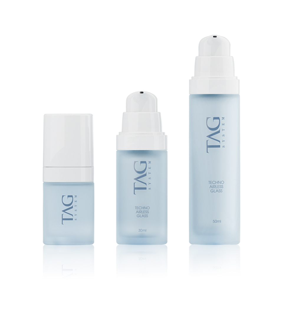 TAG 15–50ml - Airless Glass Bottles | Lumson