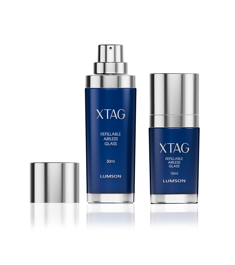 XTAG – flacone airless in vetro 15-30ml - Lumson