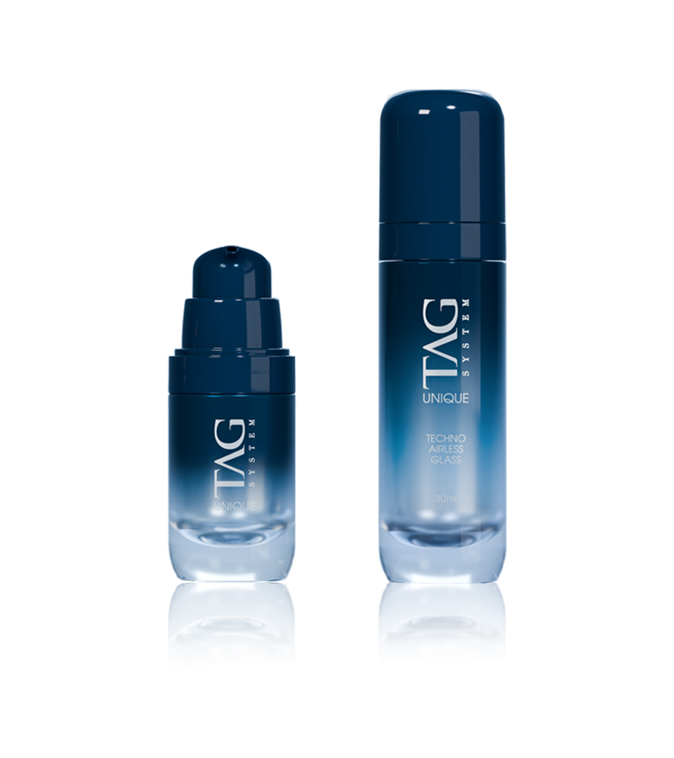 TAG 15–50ml - Airless Glass Bottles | Lumson