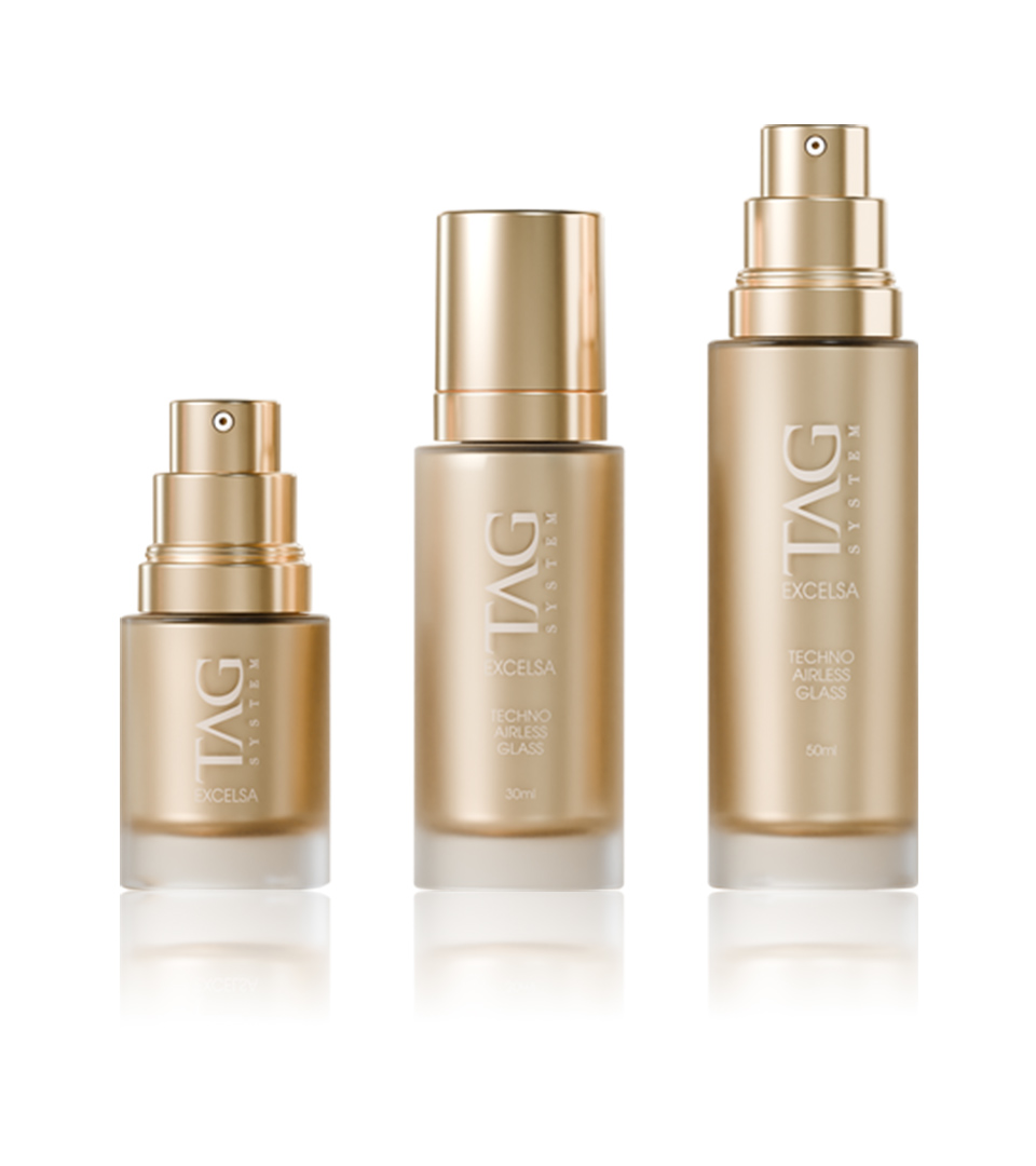 TAG 15–50ml - Airless Glass Bottles | Lumson