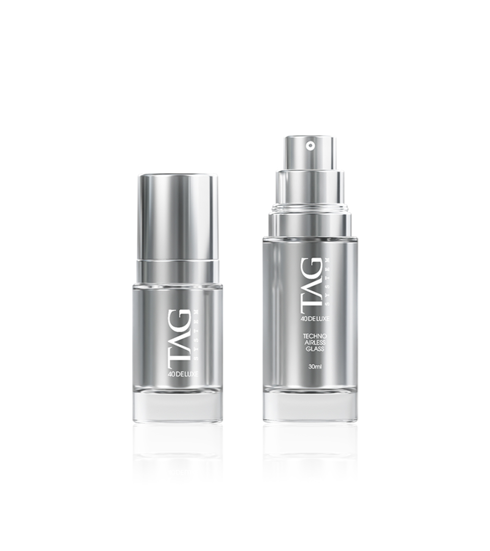 TAG 15–50ml - Airless Glass Bottles | Lumson